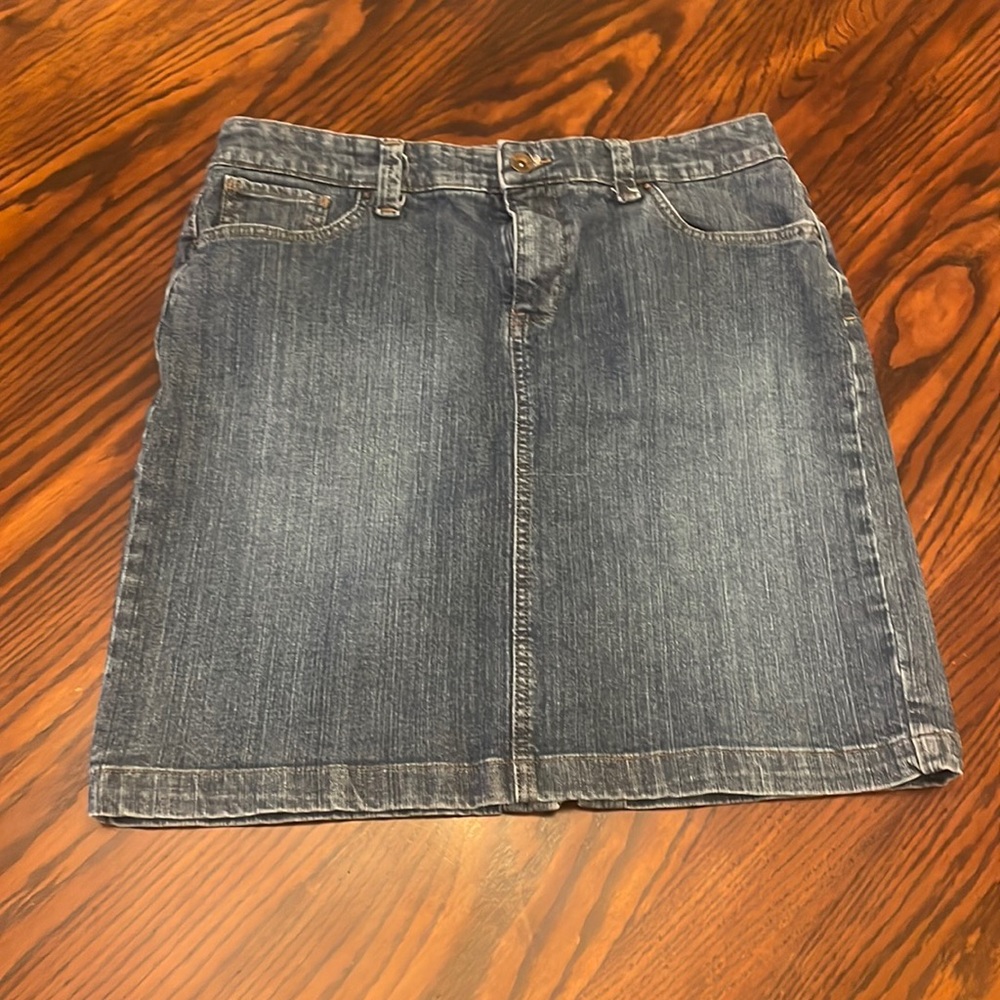 Sonoma denim midi skirt size 12